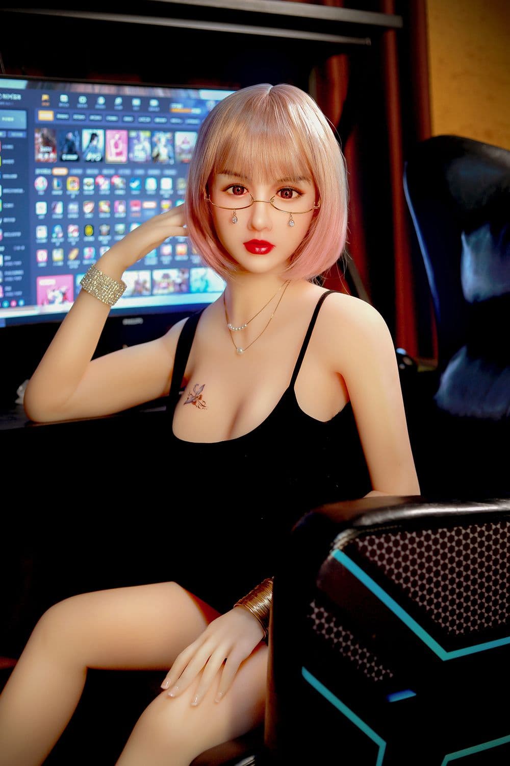 SY Doll 165cm/5ft5 大胸熟女粉紅色短髮逼真TPE性愛娃娃 - Jamie 評論：全面審視真實感與性能