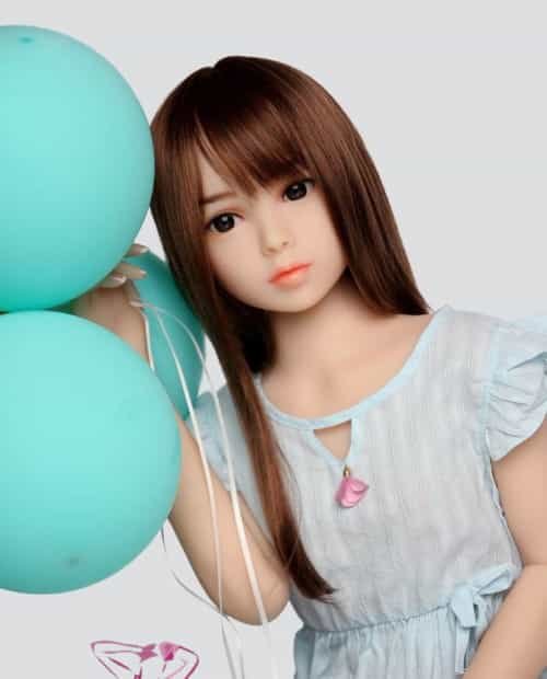 矽膠娃娃 AXB Doll  100cm 平胸ら＃A-3