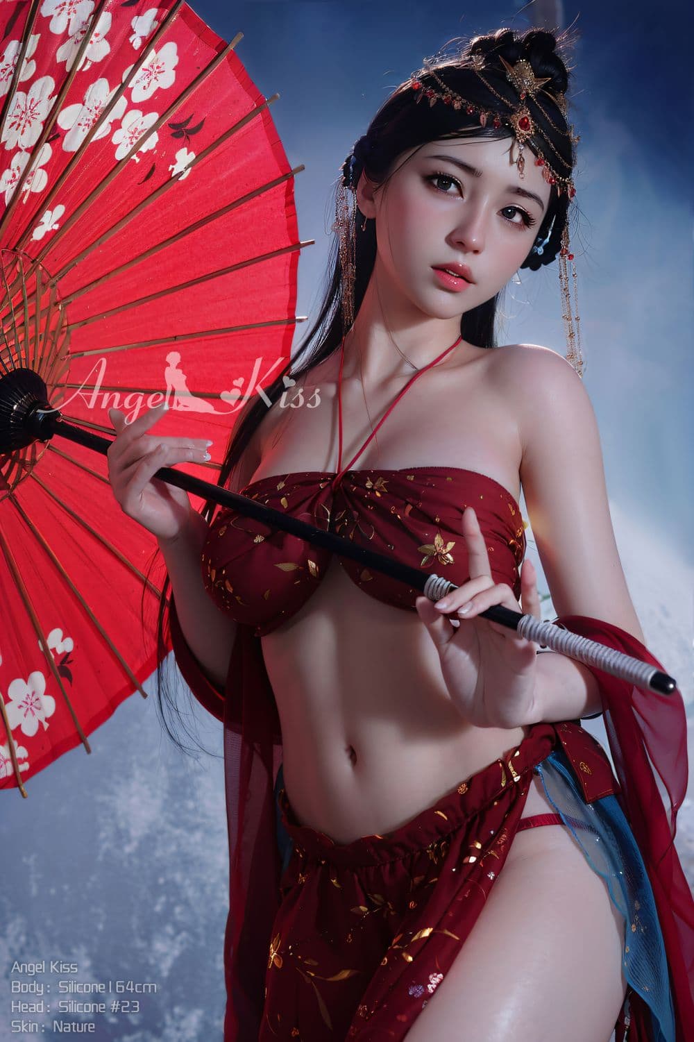 Angelkiss® 164 公分（5.4 英尺）D 罩杯全矽膠性愛娃娃 - Chloe：全面評測