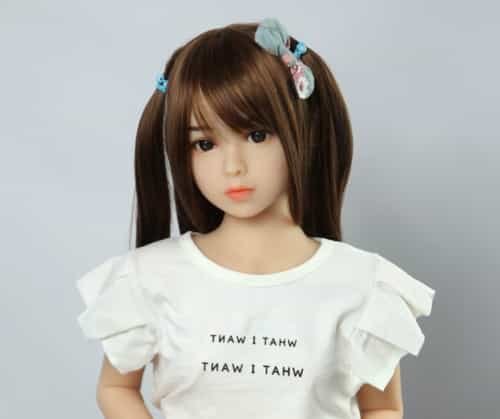 矽膠娃娃 AXB Doll 100cm 平胸ら＃A-2