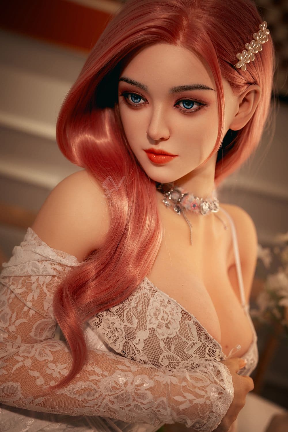 SY Doll 亞洲 160cm/5ft3 Sarah：可愛的粉紅色頭髮和大胸部性愛娃娃評論