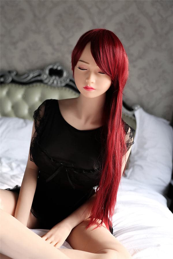 Aibei Doll 158cm/5ft2 紅髮閉眼性愛娃娃 - Beverly 評論