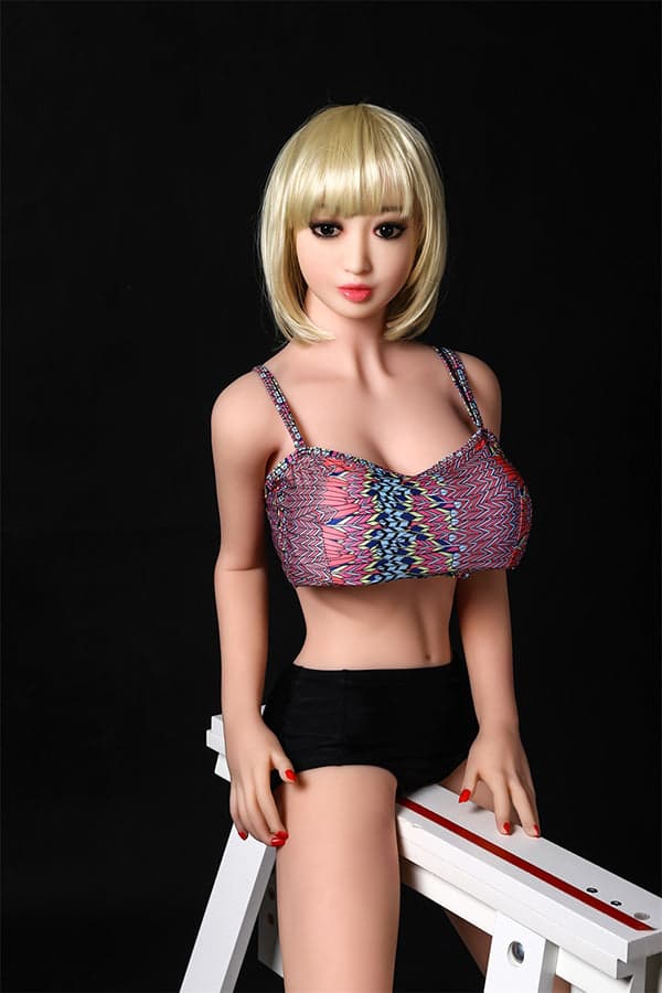Aibei Doll 158cm/5ft2 金髮苗條性愛娃娃評論 - 四月
