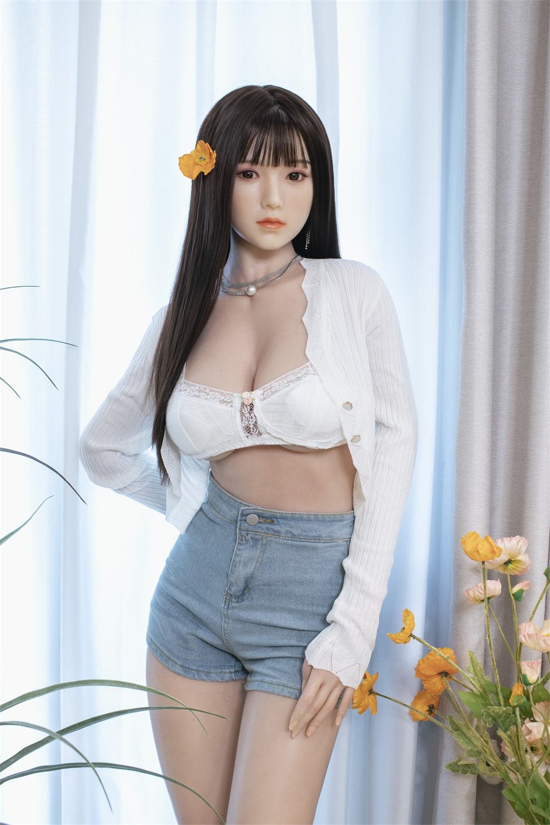 亞洲風格逼真性愛娃娃 - 梅根（三種尺寸可選）